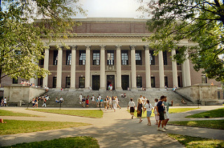 P_30 Cambridge - The Widener Library (1915) - Harvard University - Massachusetts
