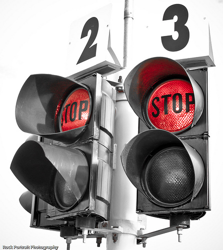Paynesville Ferry Traffic Lights