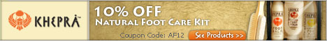 Khepra Natural Foot Care Kit